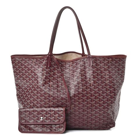 goyard burgundy gm